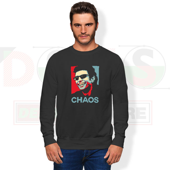 Ian Malcolm Chaos Theory Sweatshirt – Funny Movie Graphic