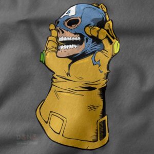Infinity War Thanos Captain America Graphic Tank Top