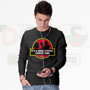 Jurassic Park UNIX System Legend Sweatshirt