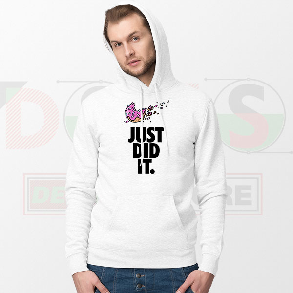 Just Did It Bye Bye Diet Hoodie – Funny Food Lover Graphic