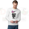 Just Did It Bye Bye Diet Sweatshirt – Funny Food Lover Graphic