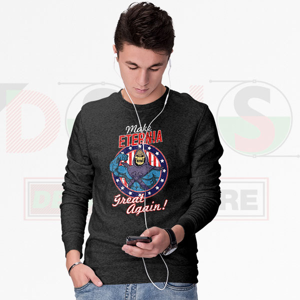 Make Eternia Great Again Sweatshirt – Retro Fantasy Graphic