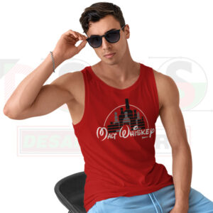 Malt Whiskey Not Walt Disney Tank Top – Funny Parody Graphic