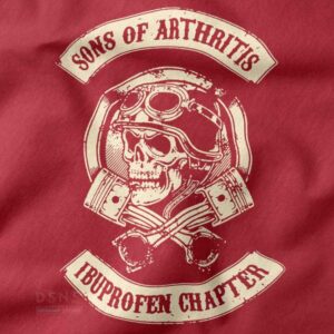 Motorcycle parody sweatshirt Sons of Arthritis Chapter 2