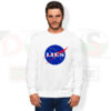 NASA Lies Funny Logo Sweatshirt – Space Meme Crewneck