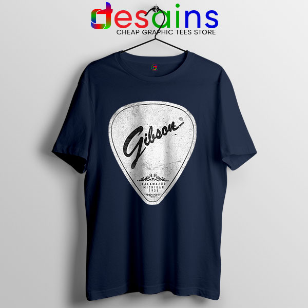 Parts for Gibson Guitars Pick Navy Tshirt Vintage Acoustic