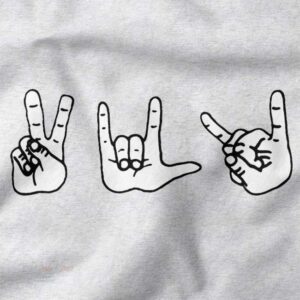 Peace Love Death Metal heavy music fan tank top