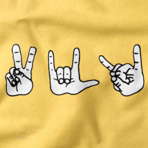 Peace Love Death Metal metalhead hoodie
