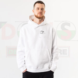 Pocket Catana and John Hoodie – Funny Anime Style Cat Graphic Hoodie