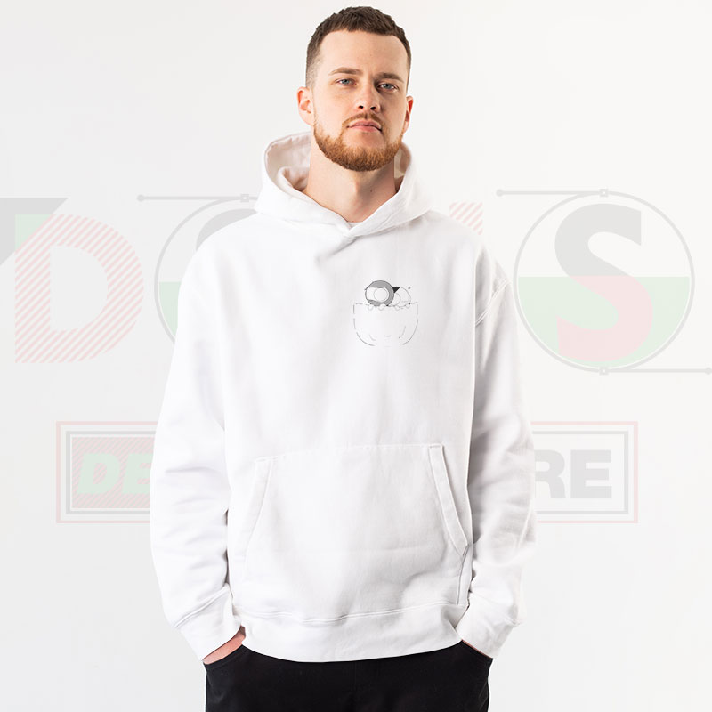 Pocket Catana and John Hoodie – Funny Anime Style Cat Graphic Hoodie