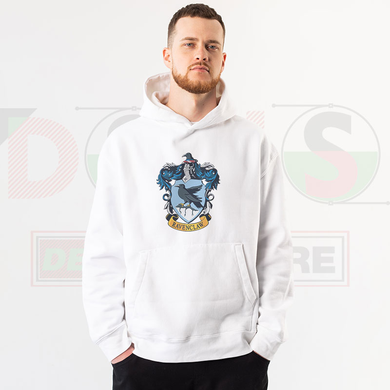 Ravenclaw House Symbol Hoodie – Wizard Crest Graphic