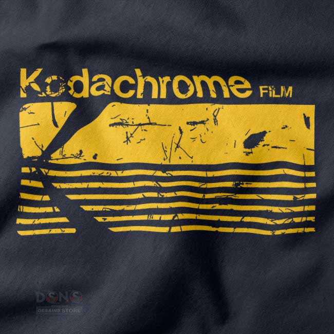 Retro film photography graphic tee Kodachrome design