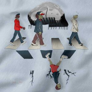 Retro pop culture Abbey Road style tank top