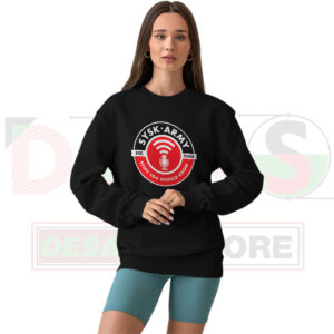 SYSK Army Podcast Logo Sweatshirt – Minimal Fan Crewneck