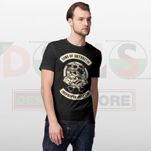 Sons Of Arthritis Ibuprofen Chapter Biker T-Shirt