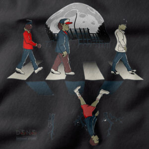 Stranger Things Upside Down inspired graphic streetwear tee