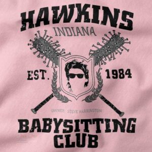 Stranger Things babysitting club hoodie streetwear style