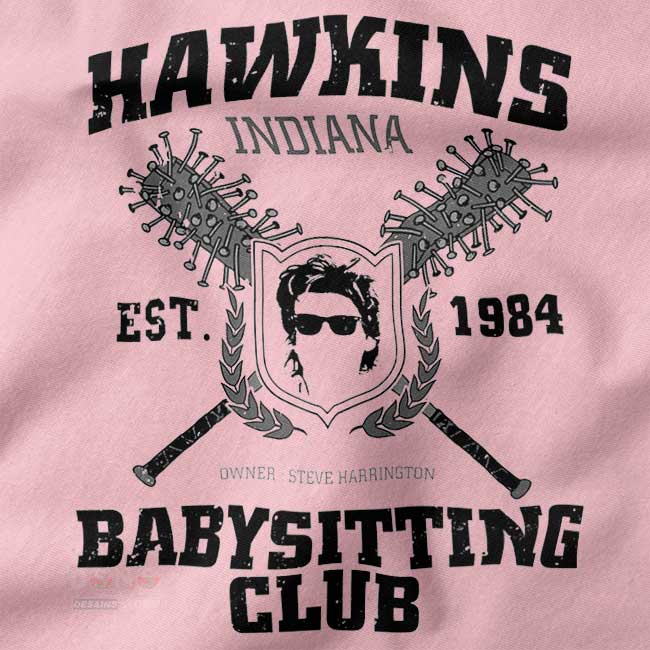 Stranger Things babysitting club hoodie streetwear style