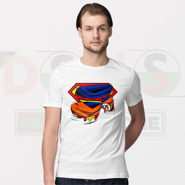 Super Goku Superman Logo Tee – Anime Meets Superhero