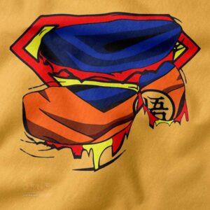 Super Saiyan Goku Superman graphic hoodie