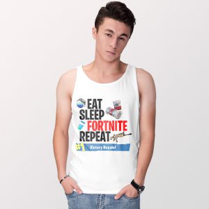 Tank Top Fortnite Eat Sleep Fortnite Repeat