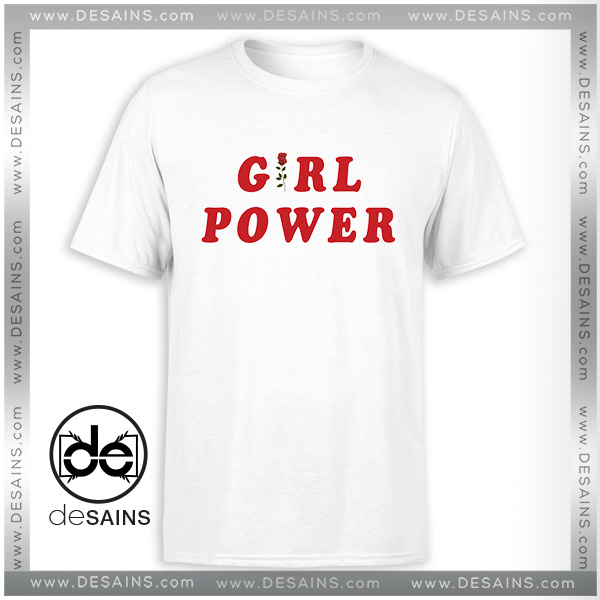 Tee Shirt Girl Power Shirt Tee Shirt Size S-3XL