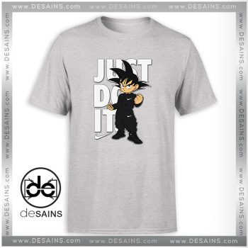 Tee Shirt Goku Just Do it Dragon Ball Tshirt Size S-3XL