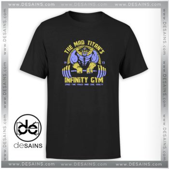 Tee Shirt Infinity Gym Thanos Avengers Infinity War Tee Shirt Size S-3XL
