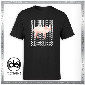 Tee Shirt Oh My God Pig Funny Tee Shirt Size S-3XL