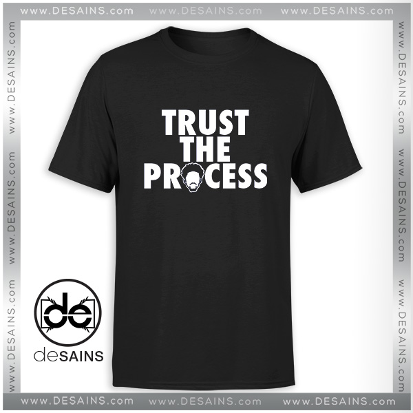 NBA Tee Shirt Trust The Process Philadelphia 76ers Meme