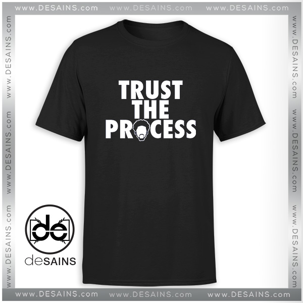 Philadelphia Trust The Process Joel Embiid Basketbal T Shirt