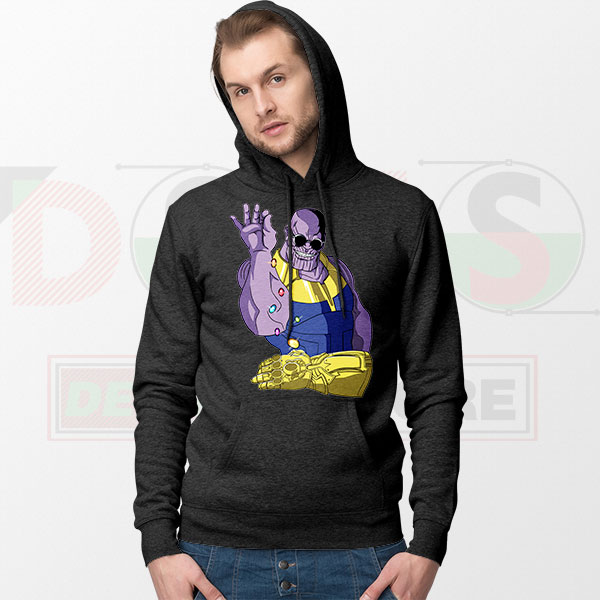 Thanos Salt Bae Hoodie – Funny Marvel Parody Graphic