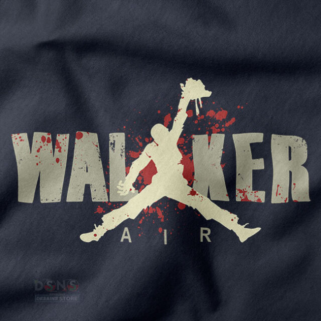 Air Walker The Walking Dead Mashup Art