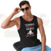 Training to Beat Goku Tank Top – Dragon Ball Anime Gym Shirt