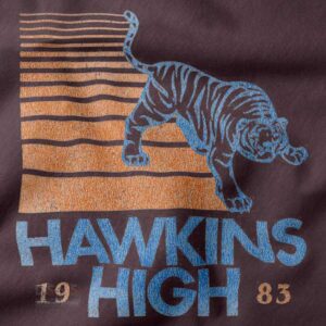 Vintage Hawkins High School Stranger Things sweatshirt retro style
