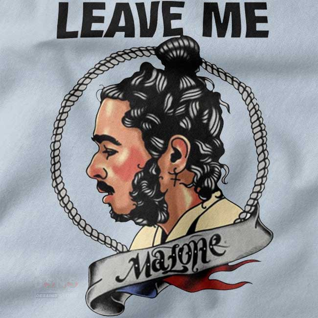 Viral meme Leave Me Malone tank top streetwear