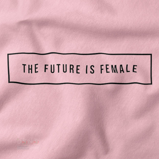 empowering the future is female slogan tank top