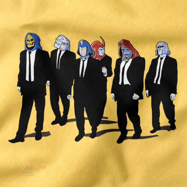retro crime film style reservoir foes streetwear tee