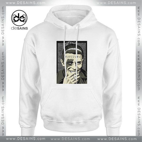 Warszawa Bowie Music Art Hoodie Smoke David