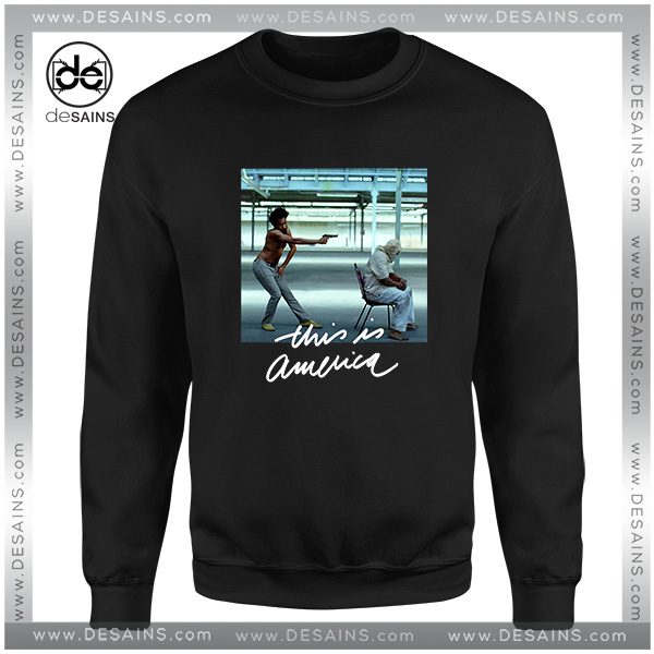 This is America Cover Art Sweatshirt Childish Gambino