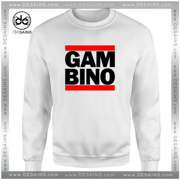Childish Gambino America Sweatshirt Logo Run-D.M.C.