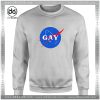 Cheap Graphic Sweatshirt Nasa Gay Pride Logo Crewneck Size S-3XL