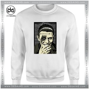 Warszawa Bowie Music Art Sweatshirt Smoke David