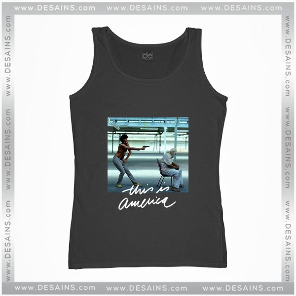 This is America Cover Art Tank Top Childish Gambino