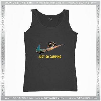 Best Time Just Go Camping Tank Top NIKE Funny