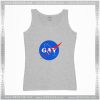 Cheap Graphic Tank Top Nasa Gay Logo Funny Tank Top Adult Size S-3XL