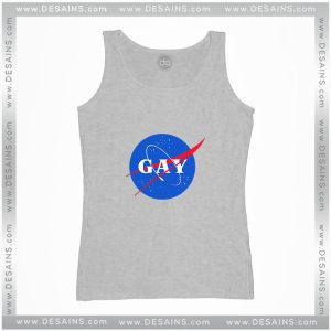 Cheap Graphic Tank Top Nasa Gay Logo Funny Tank Top Adult Size S-3XL