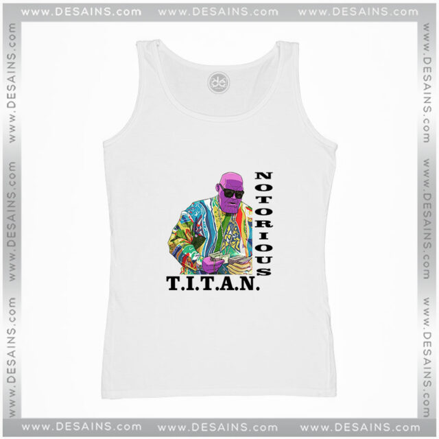 Avengers Endgame Tank Top Titan Notorious Thanos BIG