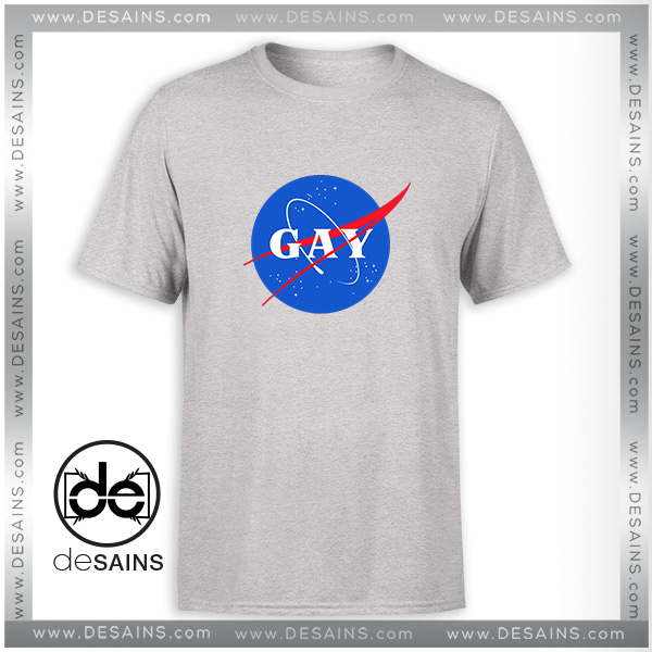 LGBT Tee Shirt Nasa Gay Pride Logo Funny