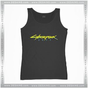 Cheap Tank Top Cyberpunk 2077 Game Logo Tank Tops Size S-3XL